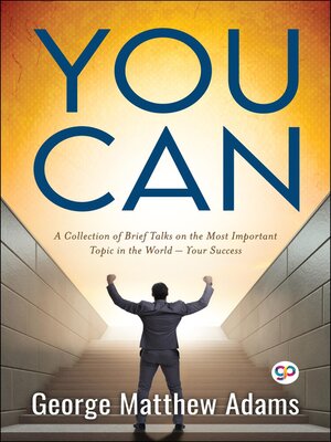 cover image of You Can